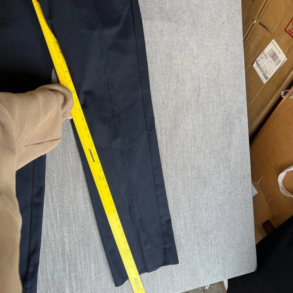 The Force Dress Pants Mens 32 Navy Professional Business Career Straight Leg
